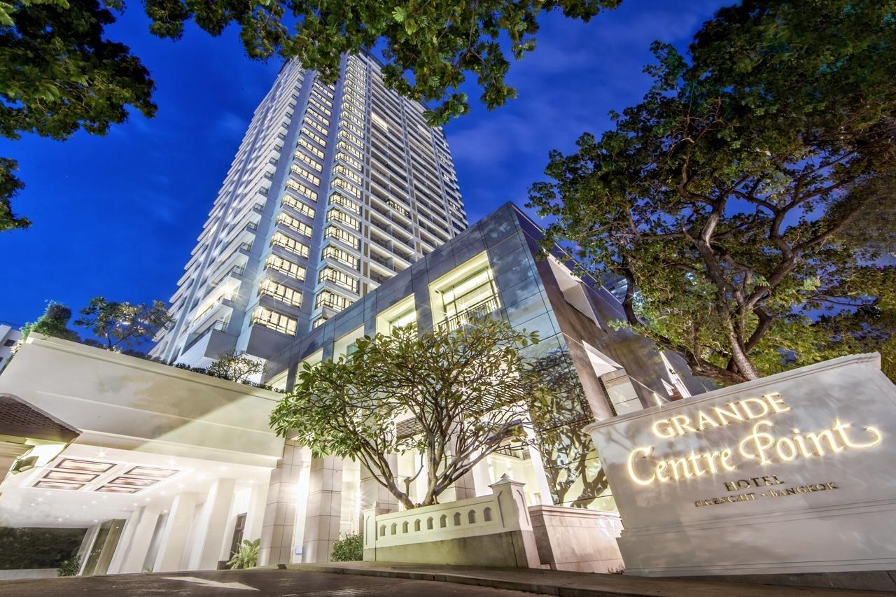 Hotel Grande Centre Point Ploenchit Bangkok Exterior foto