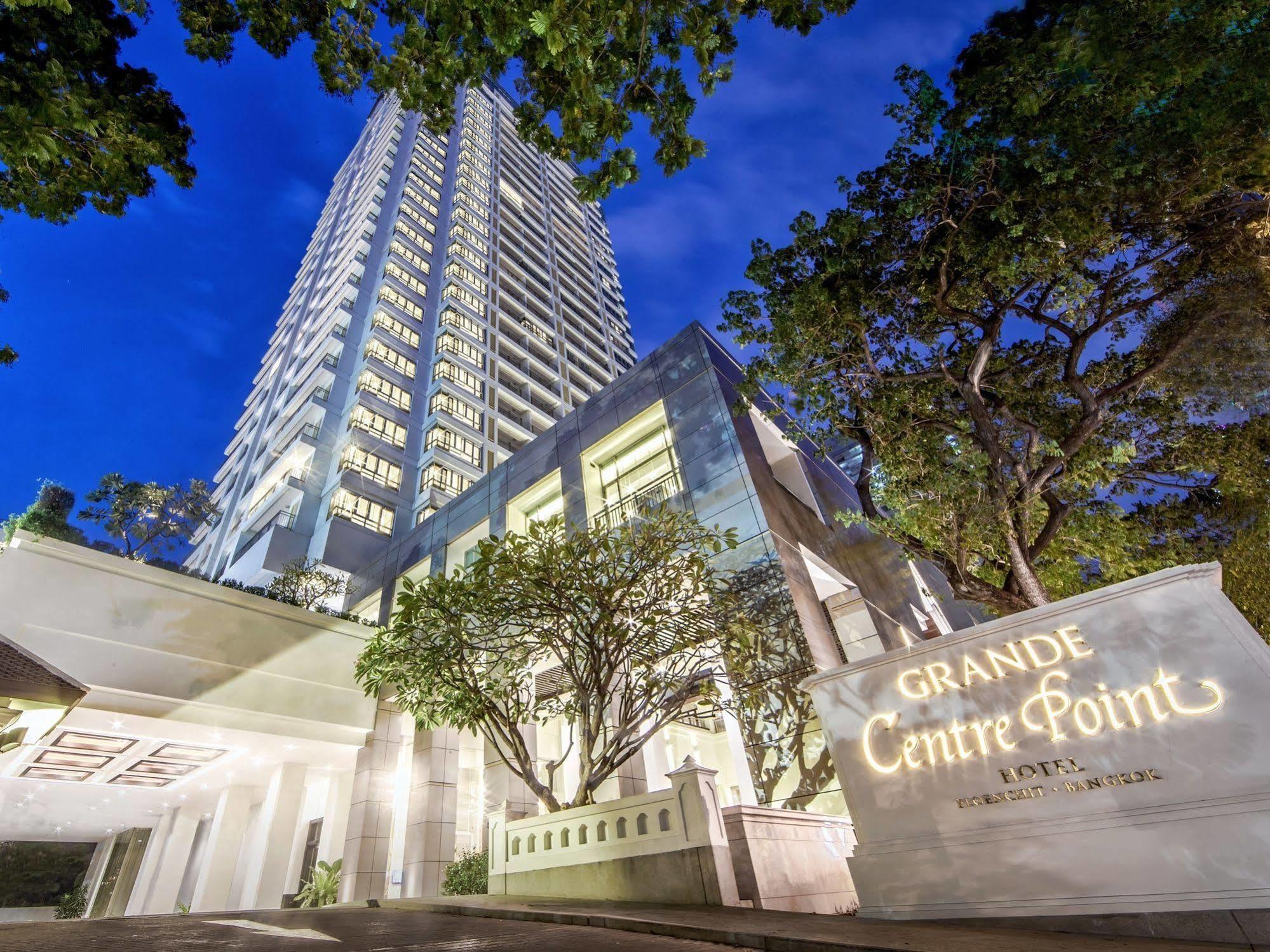 Hotel Grande Centre Point Ploenchit Bangkok Exterior foto